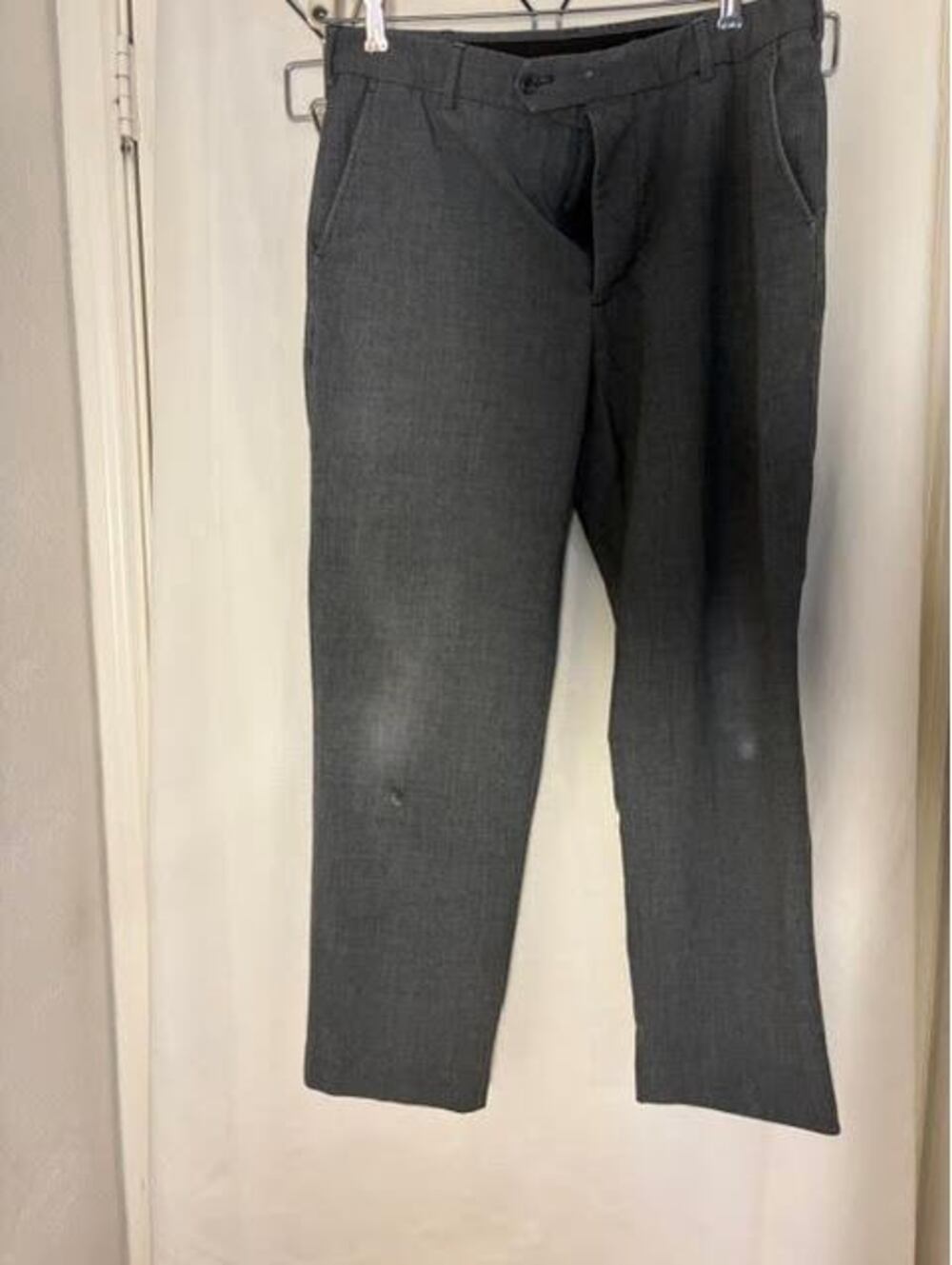 George Men's Gray Dress Pants 34x29
